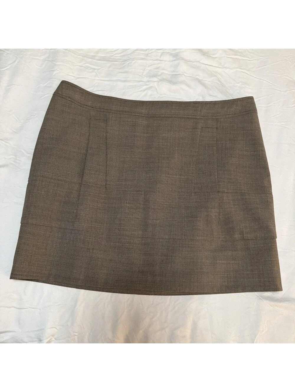 ASO Blair Waldorf Gossip Girl See By Chloe Grey Mini Skirt Size 8